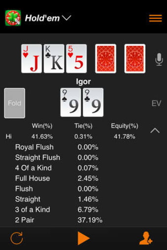 Image 0 for Free Poker Calculator