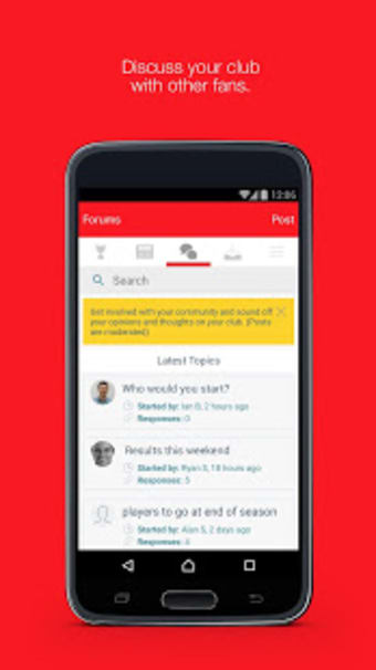 Image 2 for Fan App for Walsall FC