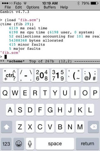 Image 0 for Gambit REPL