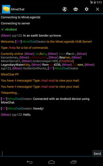 Image 0 for MineChat
