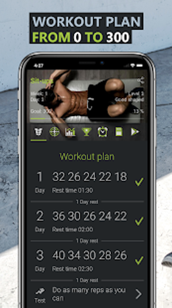 Image 1 for 300 Sit Ups - 6 Pack Abs …