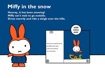 Image 0 for miffy in the snow