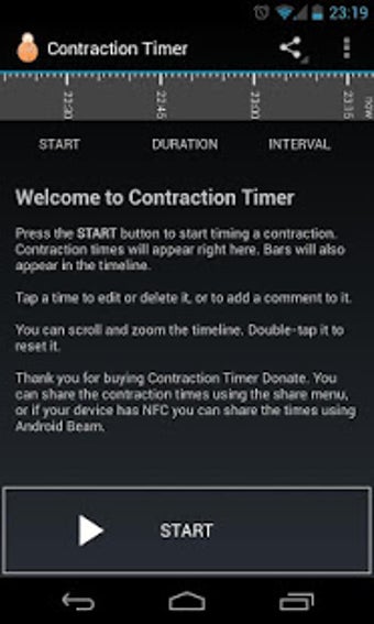 Image 3 for Contraction Timer
