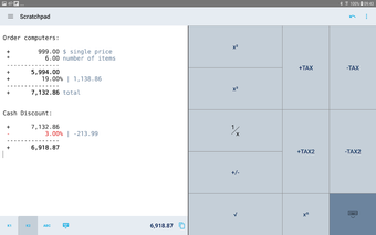 Image 12 for CalcTape Calculator with …