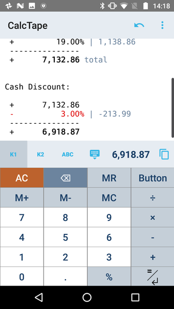Image 0 for CalcTape Calculator with …