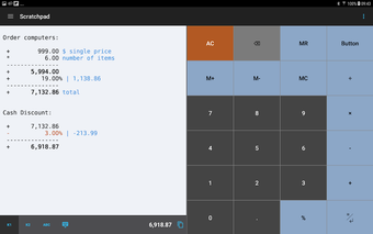 Image 13 for CalcTape Calculator with …