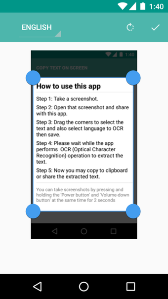 Imagen 3 para Copy Text On Screen pro