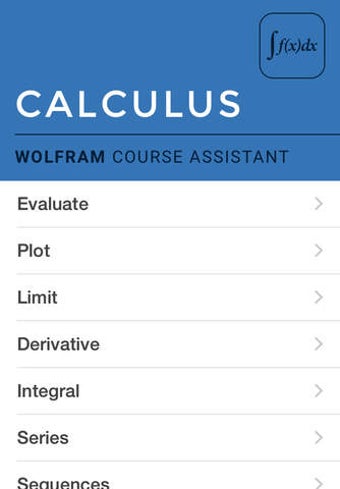 Image 0 for Wolfram Calculus Course A…