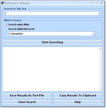Image 0 for Bible Search Software