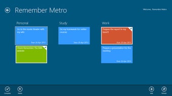 Imagen 1 para Remember Metro for Window…