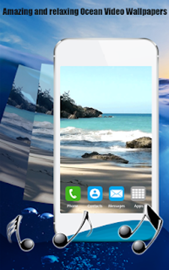 Imagen 1 para Ocean Waves Live Wallpape…