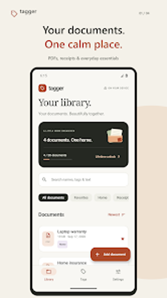 Imagen 0 para Tagger: Document Organize…