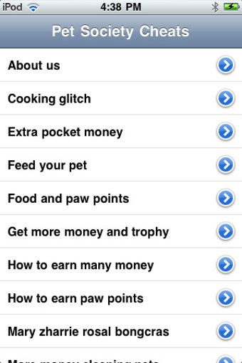Image 0 for Cheats for Pet Society