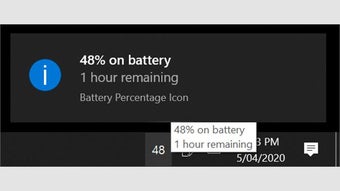 Image 0 for Battery Percentage Icon
