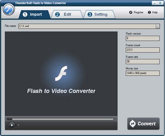 Image 0 for ThunderSoft Flash to Vide…