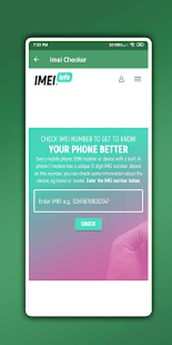 Imagen 1 para Free IMEI check & Icloud …