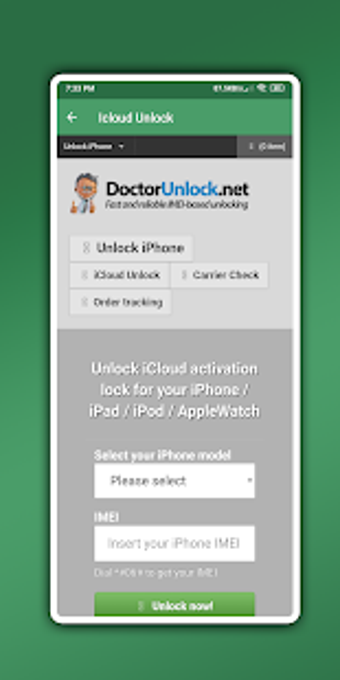 Imagen 0 para Free IMEI check & Icloud …