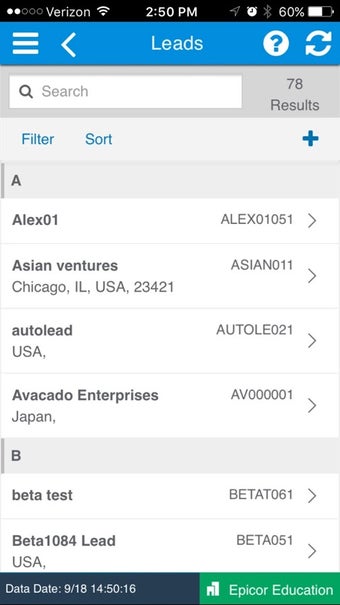 Imagen 2 para Epicor Mobile CRM