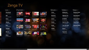Imagen 0 para ZengaTV for Windows 8