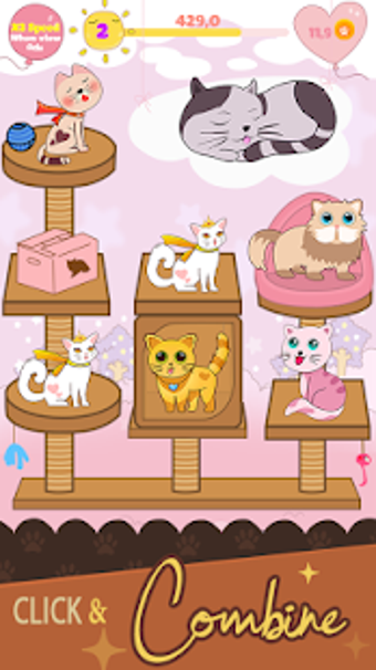 Image 2 for Merge Cat: Idle Kitty Tyc…