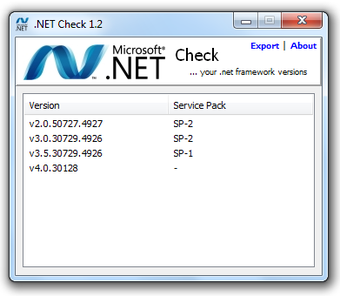 Image 0 for .Net Check