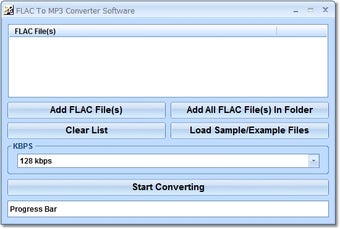 Image 0 for FLAC To MP3 Converter Sof…