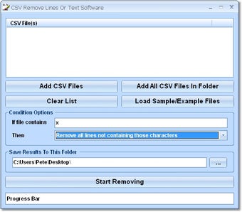 Image 0 for CSV Remove Lines and Text…