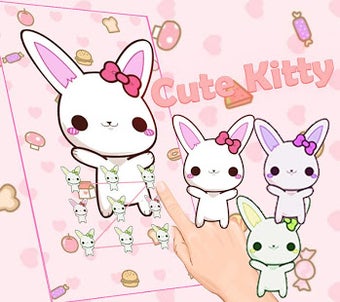 Image 0 for Cute Pink Kitty Theme