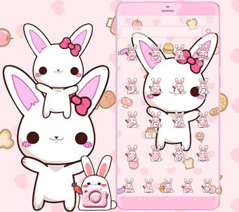 Image 2 for Cute Pink Kitty Theme