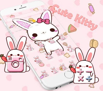 Image 3 for Cute Pink Kitty Theme