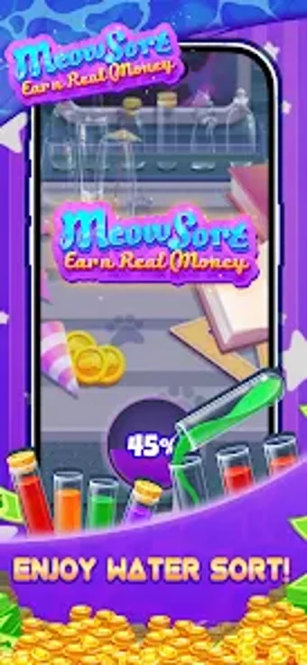 Image 0 for Meow Sort - Earn real mon…