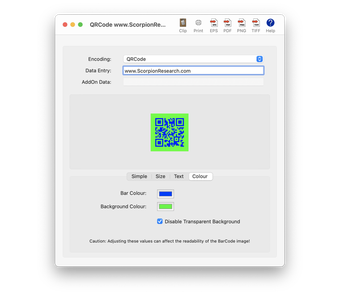 Imagen 0 para Scorpion BarCode