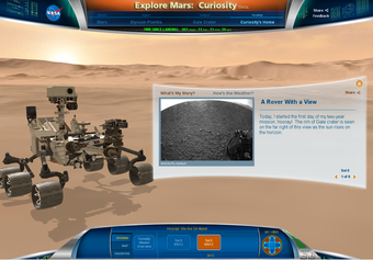 Image 0 for Explore Mars: Curiosity