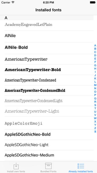 Image 0 for AnyFont