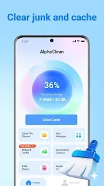 Image 0 for AlphaClean: Junk Cleaner