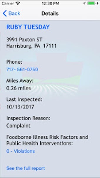 Imagen 1 para EatSafePA