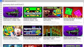 Imagen 1 para Guide Geometry dash world…