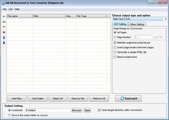 Imagen 0 para Ailt All Document to Text…