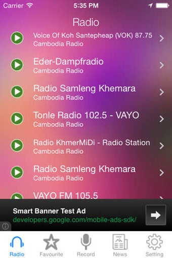 Image 0 for Cambodia Radio News Music…