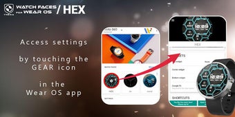 Imagen 0 para Hex Watch Face & Clock Wi…