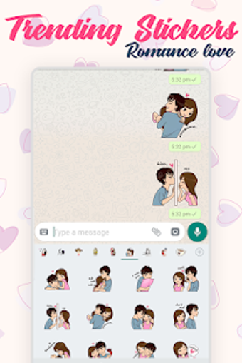 Imagen 3 para Love Stickers for WhatsAp…