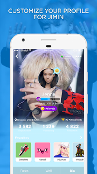 Image 0 for Jimin Amino for BTS Park …