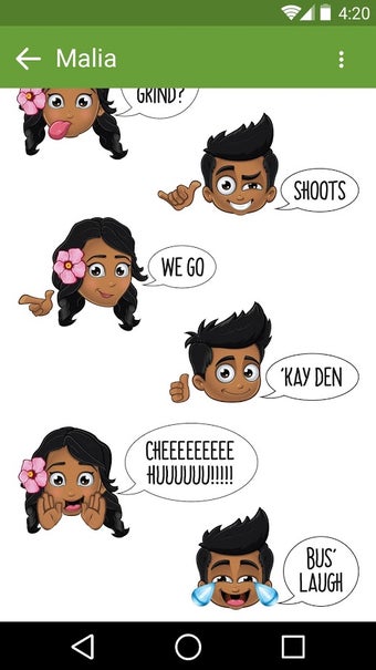 Image 0 for Pidginmoji Animated Hawai…