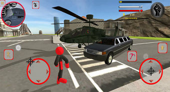 Imagen 1 para DeaPool Stickman Rope Her…