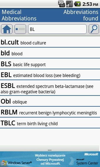 Imagen 0 para Medical Abbreviations EN