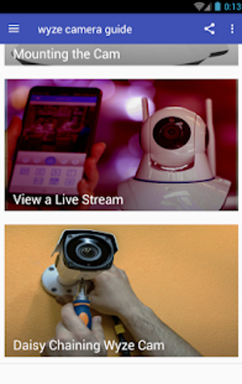Image 0 for wyze camera guide