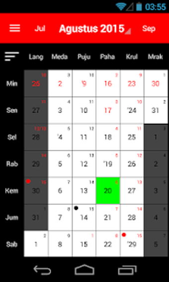 Imagen 2 para Kalender Bali