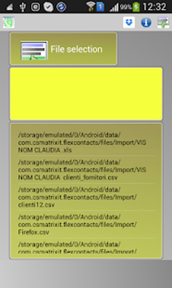 Imagen 1 para Import contacts CSV TXT X…