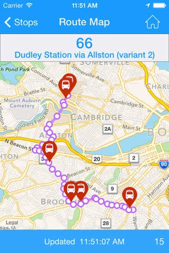 Image 0 for Where's my MBTA Bus?