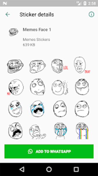 Image 5 for Troll Face Memes Sticker …
